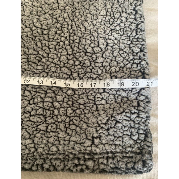 Park City Boxercraft Sherpa Pullover Womens Small 1/4 Zip Soft Fuzzy Sweatshirt - Picture 10 of 13